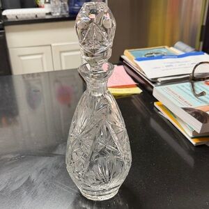 Elegant Crystal Decanter